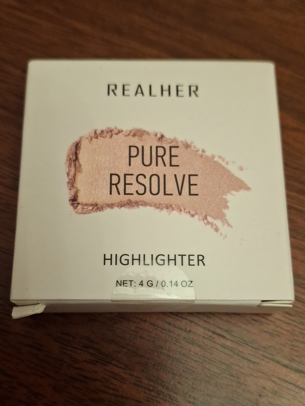 RealHer Pure Resolve Highlighter 4g - New Sealed Box